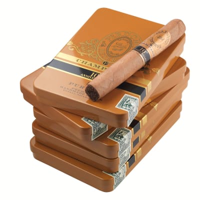 PERDOMO RESERVE 10 YEAR PURITOS CHAMPAGNE 5 TINS O