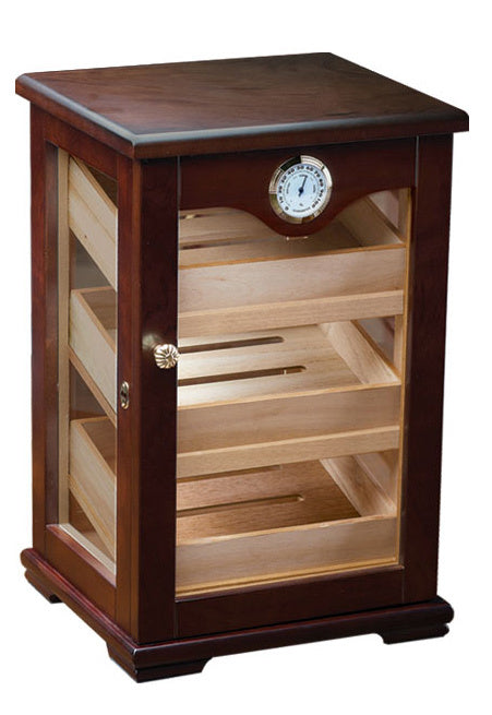 HUMIDOR SINGLE DOOR 125 CT COUNTER TOP