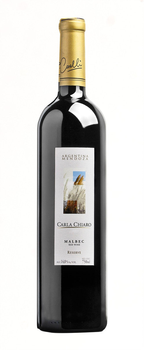 WINE MALBEC RES CARLA CHIARO CARELLI 750 ML