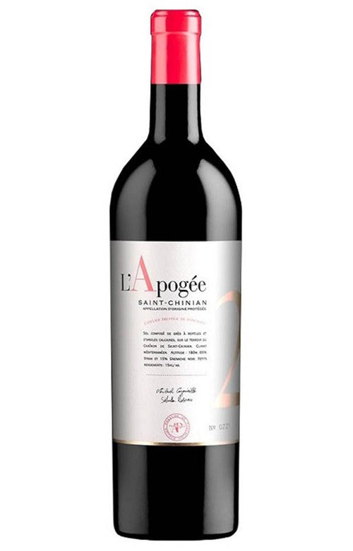 WINE 14+ L'  APOGEE SAINT-CHINIAN 2015 750 ML BTL