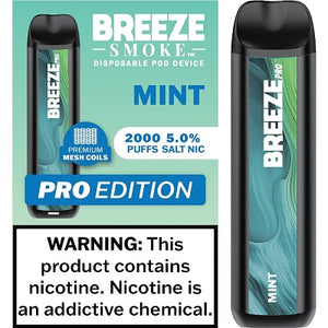 BREEZE PRO 2000 - MINT - 10CT BOX