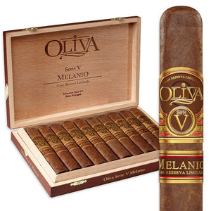 OLIVA SERIE V MELANIO NO. 4 4.5 X 46 10 CT.