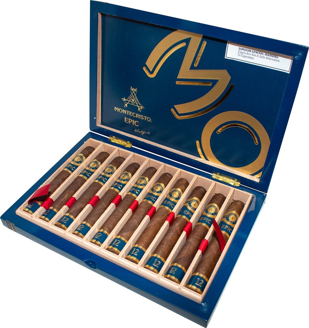 MONTECRISTO EPIC VINTAGE 12 BLUE TORO 52X6 10CT