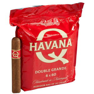 HAVANA Q DBL GRANDE 6 X 60; 20 CT BAG