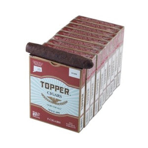 TOPPER CIGARS DARK LEAF 10CT 5 PACK