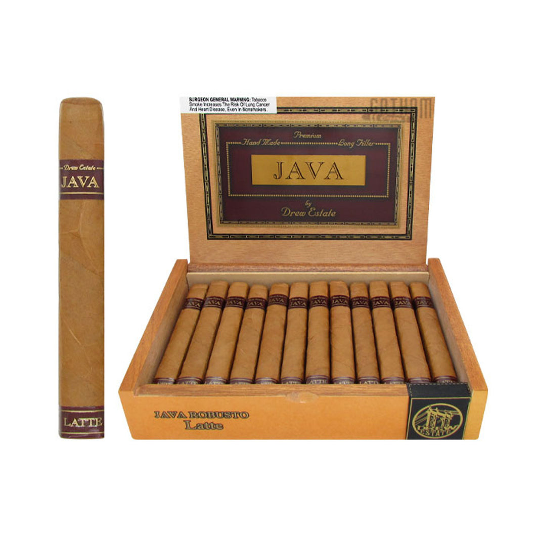 ROCKY P. JAVA LATTE ROBUSTO 5.5X50 24 CT