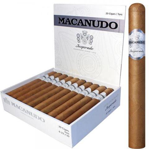 MACANUDO INSPIRADO WHITE TORO 20 CT.