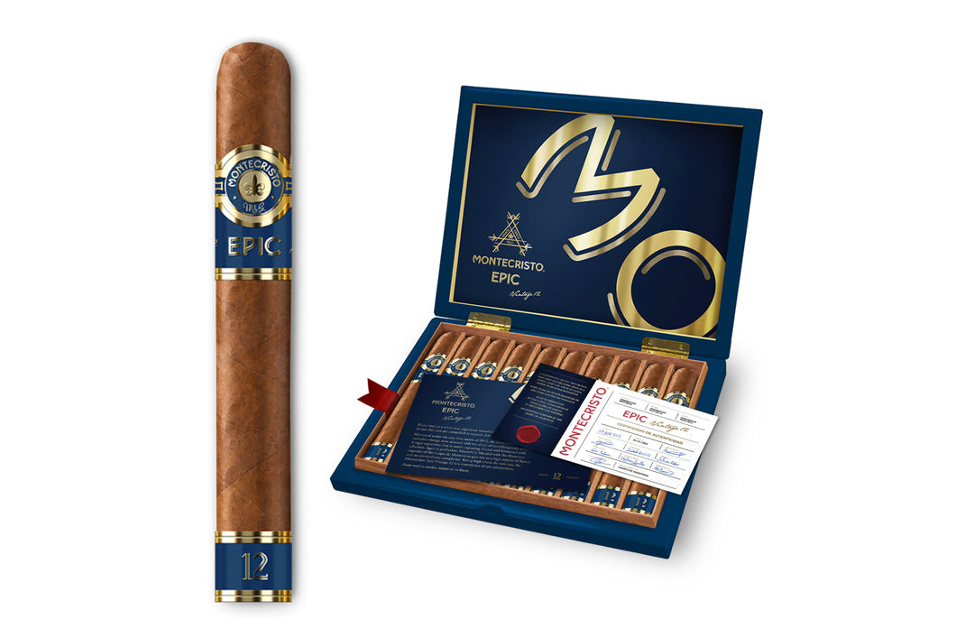 MONTECRISTO EPIC VINTAGE 12 BLUE 50X6 10CT