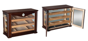 MARCIANO 250CT COUNTERTOP HUMIDOR W/TRAYS