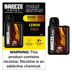 BREEZE *PRIME* - LEMON COLA - 5CT BOX