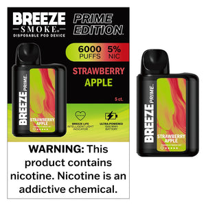 BREEZE *PRIME* - STRAWBERRY APPLE - 5CT BOX