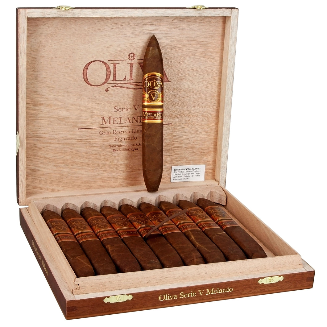 OLIVA SERIE V MELANIO FIGURADO 6.5X54 10CT