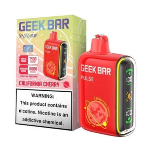 GEEK BAR PLSE 15K 16ML CALIFORNIA CHERRY 5CT DSPLY