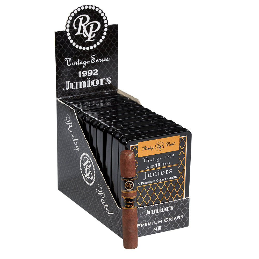 ROCKY P. VIN. 1992 JUNIORS 10 TINS OF 5 (4 X 38)