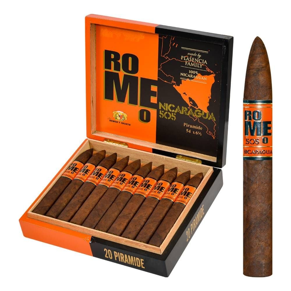 ROMEO BY ROM PIRAMIDE NICARAGUA 52x6 20 CT. BOX