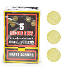 PIPE SCREENS BRASS (GOLD) 5PK 100 CT (R)