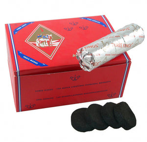 HOOKAH CHARCOAL THREE KING 1CT