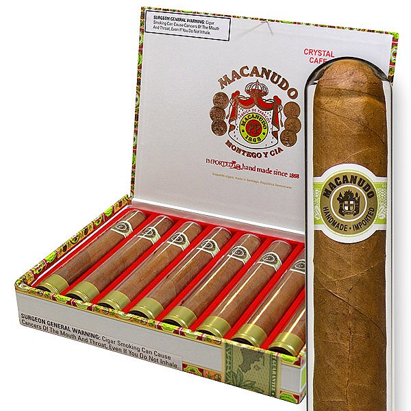 MACANUDO CAFE CRYSTAL TUBE 8 CT. BOX