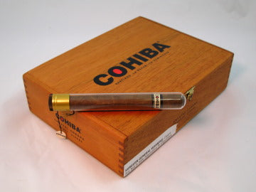 COHIBA CORONA GLASS TUBE 20 CT. BOX
