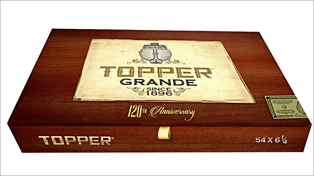 TOPPER CIGARS GRANDE 120TH ANN. 30CT